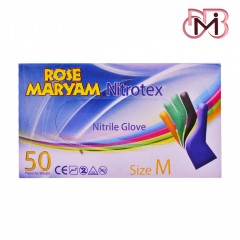 دستکش نیتریل نیتروتکس رز مریم