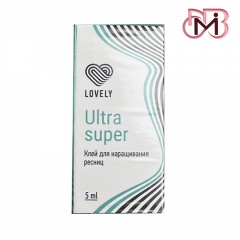 چسب مژه اولترا سوپر    ULTRA SUPER  5ML LOVLEY