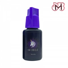 چسب اکستنشن مژه در بنفش یونیکورن 5 گرمی Purple Unicorn Extension Adhesive 5 gr